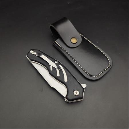 El Yapımı Yarı Otomatik Kemer Klipsli Kamp Çakısı