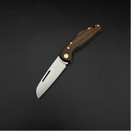 sırttan kilitlemeli 41 16 Çelik ceviz ağacı kabze tanto model çakı