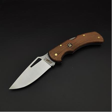 El yapımı kemer klipsli kamp çakısı