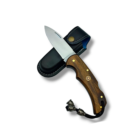 El Yapımı Bushcraft Kamp Çakısı 4116 stell