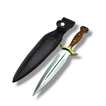 El Yapımı Balçak Pirinç Çerkez Kaması A.K 00204 4116 Steel
