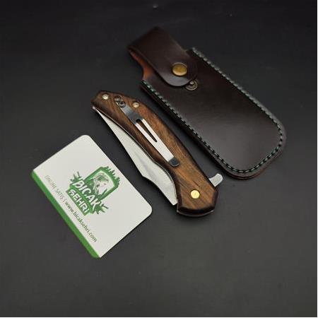 El Yapımı Yarı Otomatik Kemer Klipsli Çakı S.A002