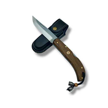 El Yapımı Sırttan Kilitli Omurgacı Kamp Çakısı 4116 Steel