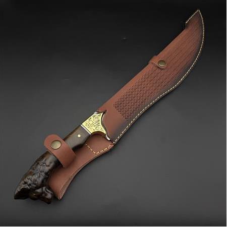 Kurt başlı özel üretim kamp palası