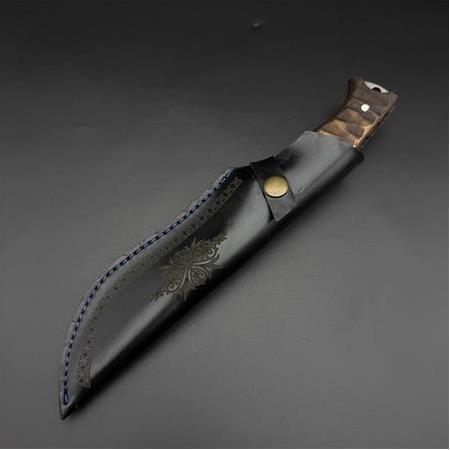 ceviz ağacı kabze 41 16 Çelik özel üretim av kamp bıçağı