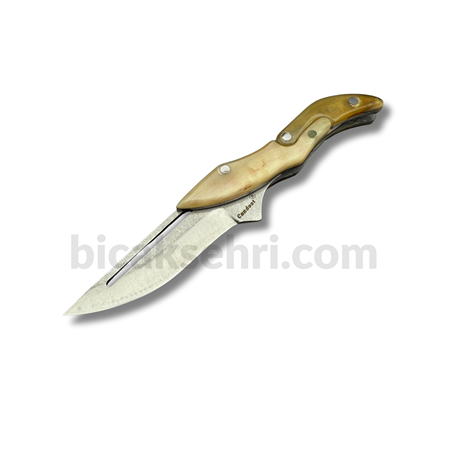 Koç boynuzu kabze katlanabilir hayalet Çakı 41 16 çelik